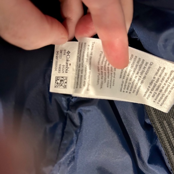 Columbia Interchange Jacket Women’s Blue Omni-Tech Heat Size 2X - Picture 10 of 11